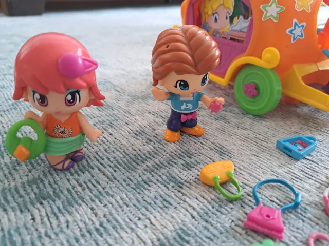 Pack Pin y Pons: Carroza, Moto y Accesorios