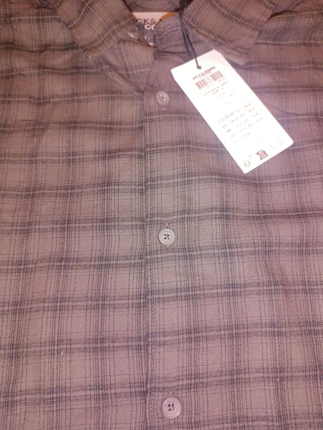 Camicia Jack & Jones a quadri uomo Taglia L