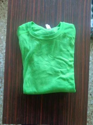 Camiseta térmica verde