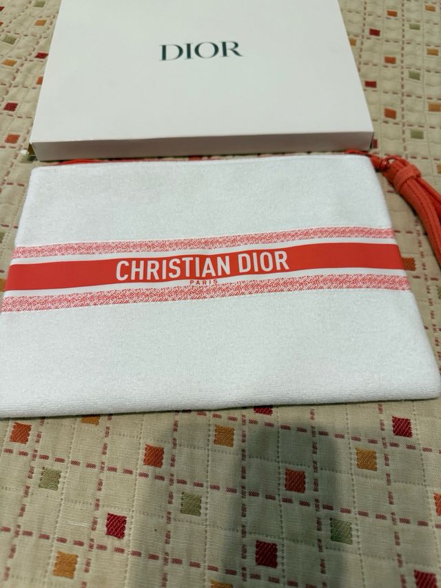 Neceser Dior Blanco con caja