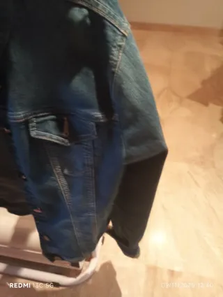 Cazadora tejana MAD azul