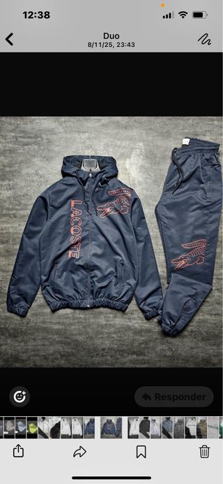 Conjunto deportivo Lacoste hombre