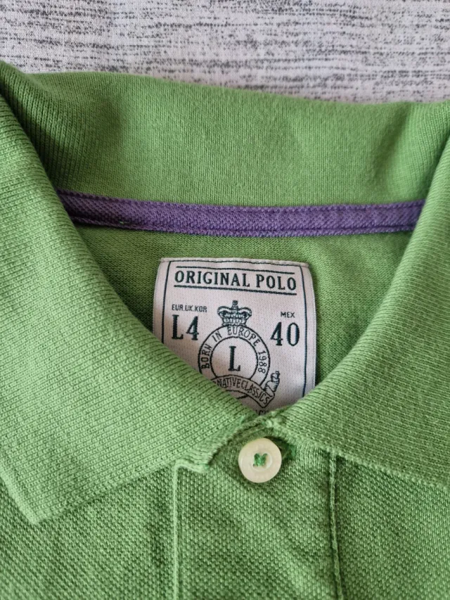 Polo Verde Original Polo Talla L