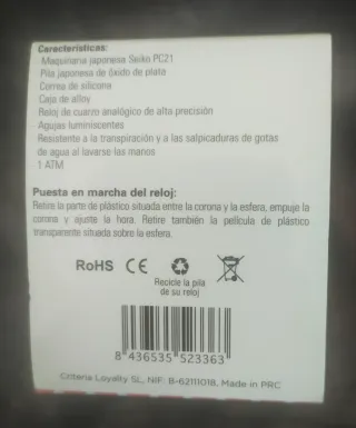 Rellotge Ohla! Watch Collection. Nou.