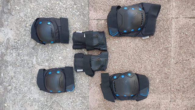 Patines en línea Powerslide + Protecciones + Mochi