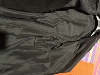 Abrigo gabardina reversible