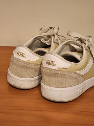 Zapatillas Vans Beige Talla 38