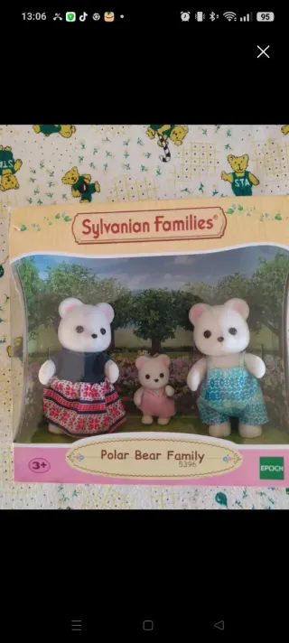 Familia Osos Polares Sylvanian Families