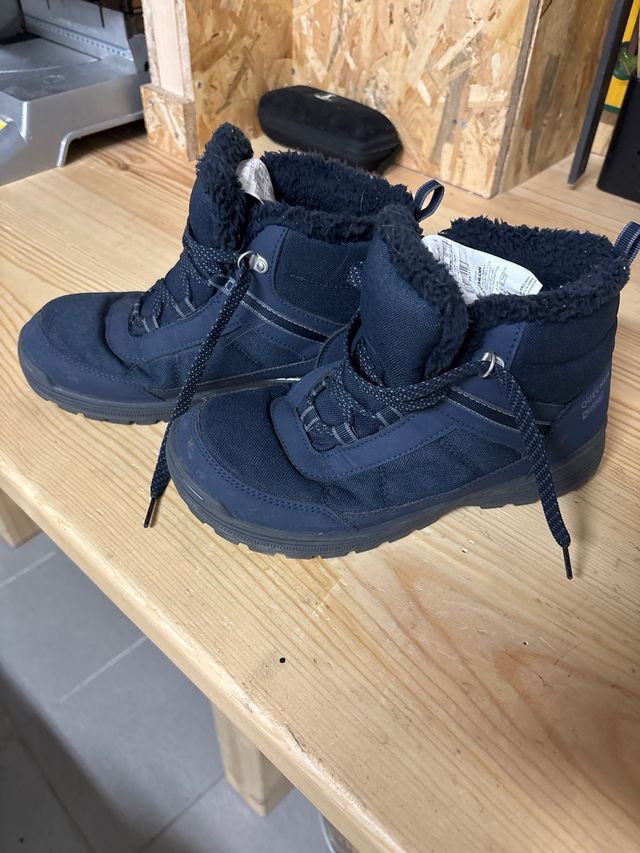 Botas nieve niñ@s azul marino