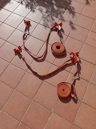 Cincha doble para piraguas/kayaks soporte pared