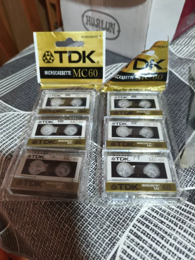 TDK Microcassette MC60 (Pack 6)