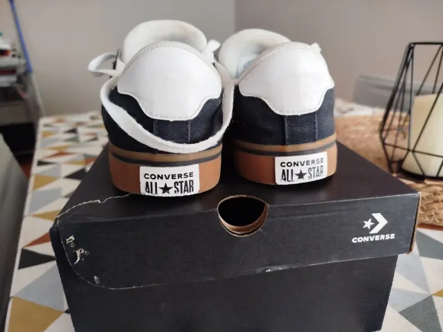 Zapatillas Converse Hombre Talla 41 negras marrón