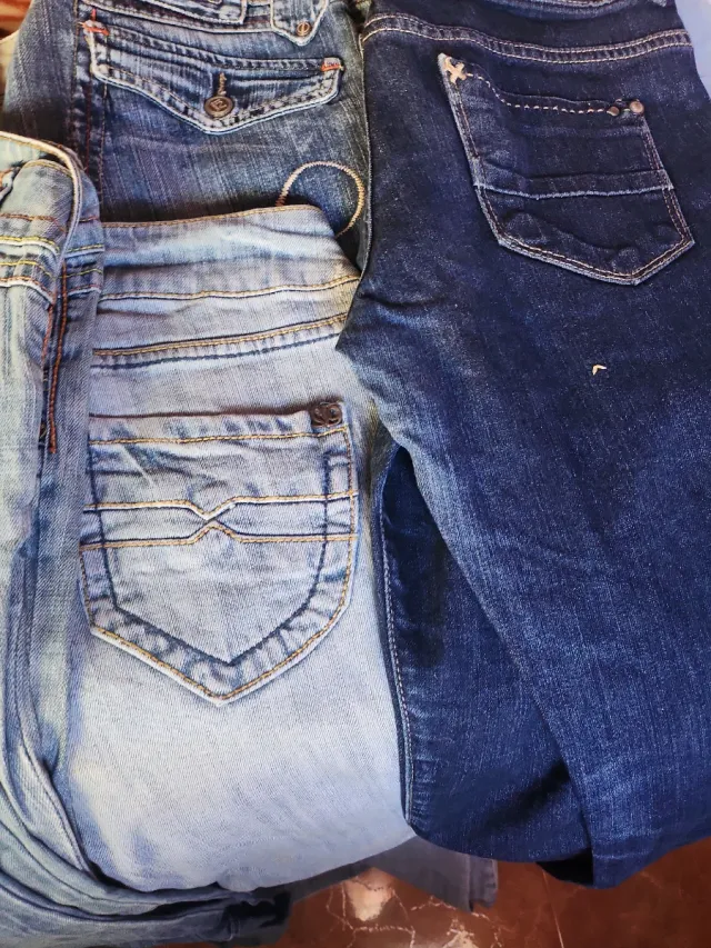 Lote Ropa Mujer Jeans y Pantalones 11 prendas