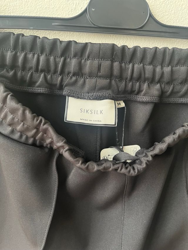Pantalón jogger SikSilk negro