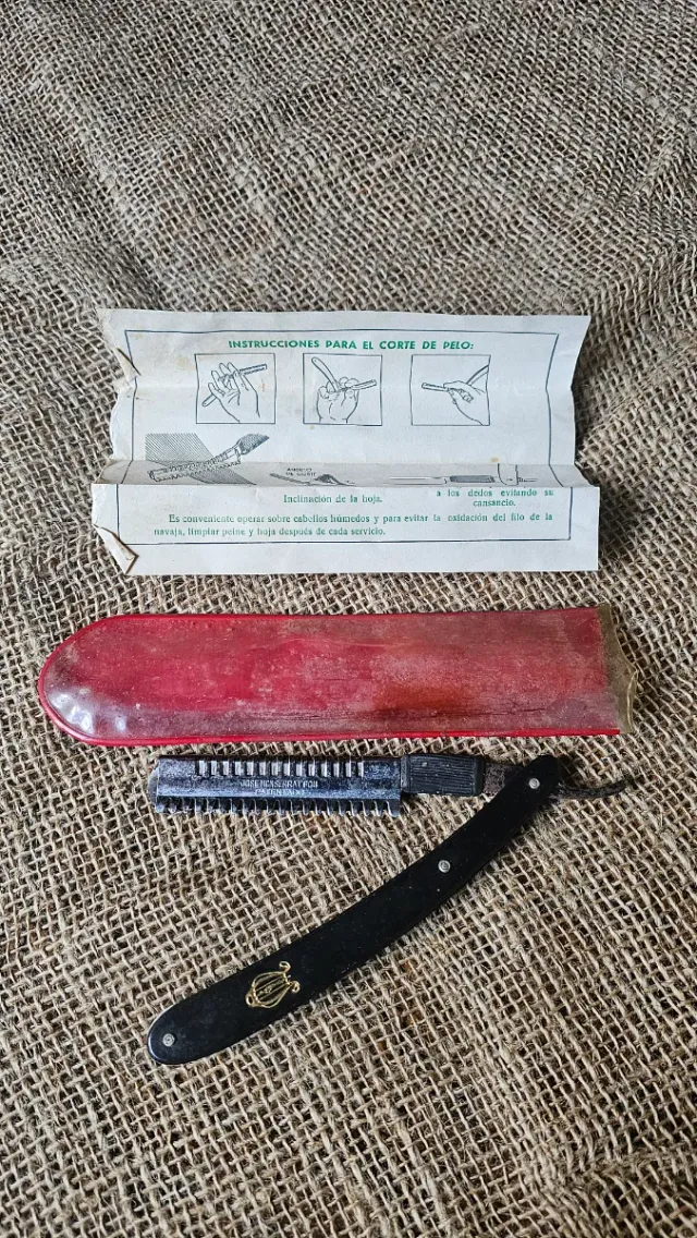 Navaja Barbero Filarmonica Jose Monserrat Pou