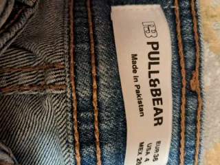 Jeans de campana azules