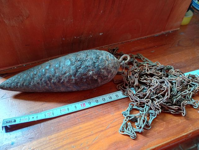 Pesa y cadena para reloj de péndulo