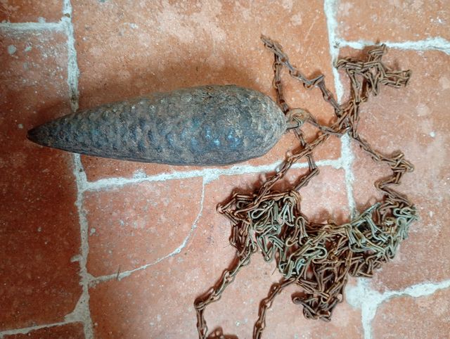 Pesa y cadena para reloj de péndulo