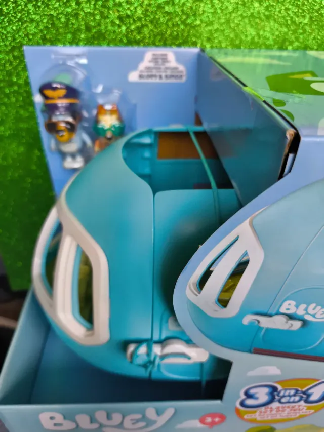 Avião Bluey 3 em 1 Transformável