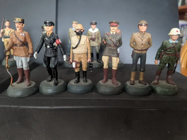 Lote 20 soldados plomo segunda guerra mundial