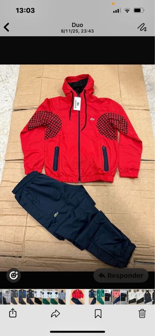 Conjunto deportivo Lacoste hombre