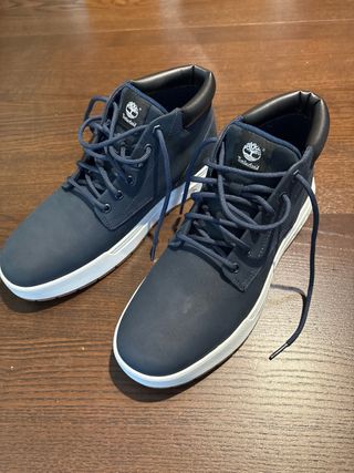 Botín Timberland Maple Grove T42 Azul nuevas.