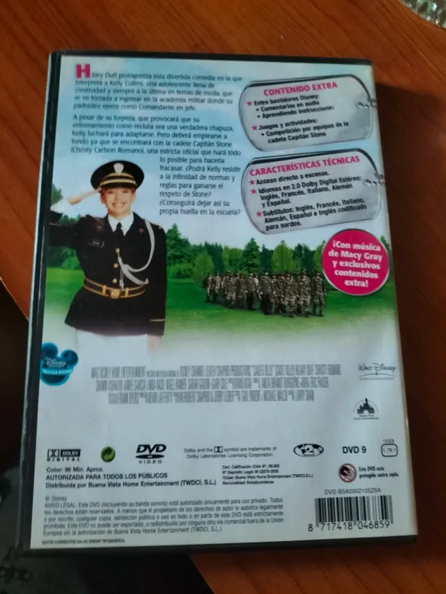 DVD Cadete Kelly - Película Original Disney