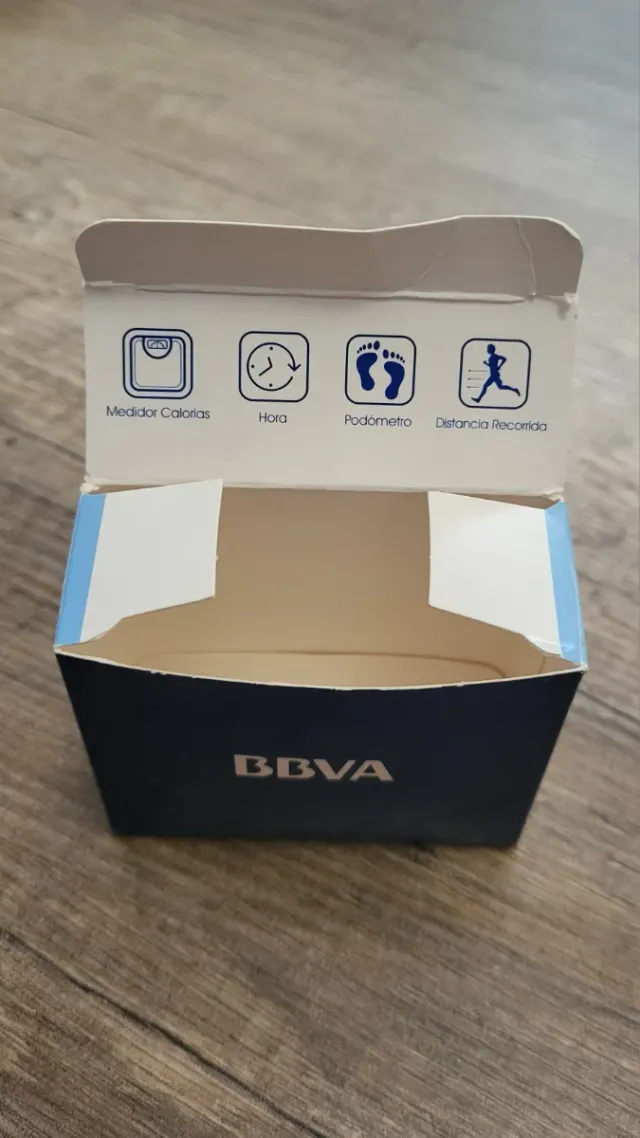 Reloj podómetro azul