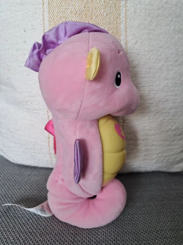 Caballito de mar musical con luz para bebés