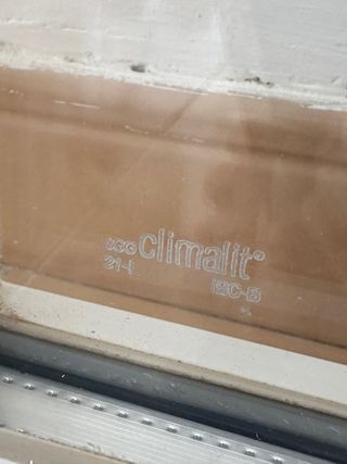 Ventana Climalit Oscilo-batiente Blanca PVC