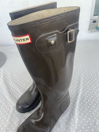 Botas de agua Hunter Marrón Talla 38