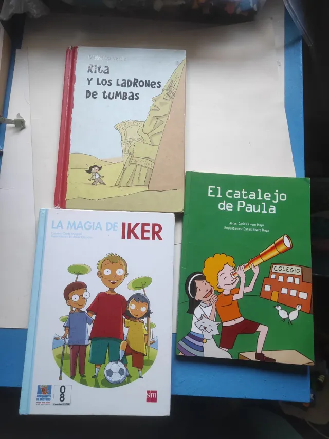 Lote 3 cuentos juveniles de aventuras