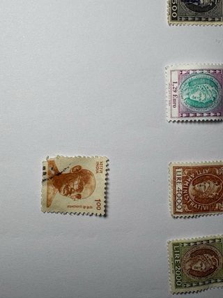 Set di marche da bollo italiane