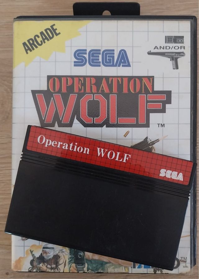 Operation Wolf Sega Master System Arcade