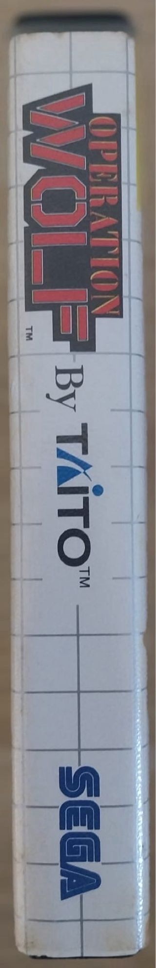 Operation Wolf Sega Master System Arcade