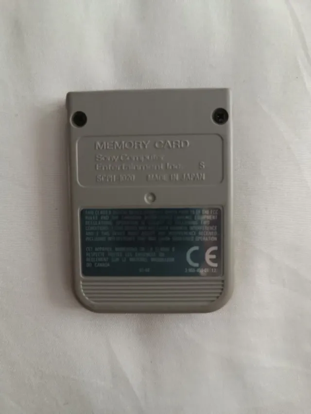Tarjeta de Memoria PlayStation Verde