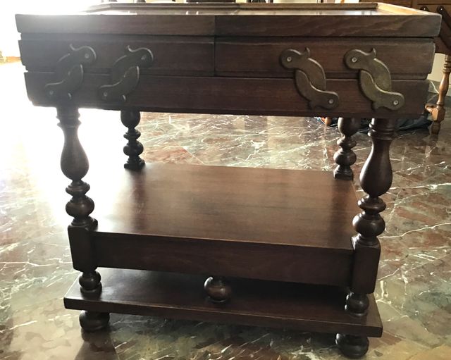 Mueble costurero madera con cajones