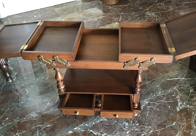 Mueble costurero madera con cajones