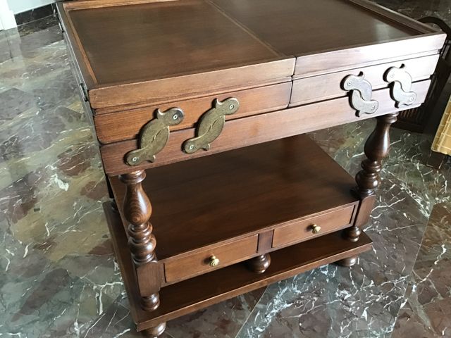 Mueble costurero madera con cajones