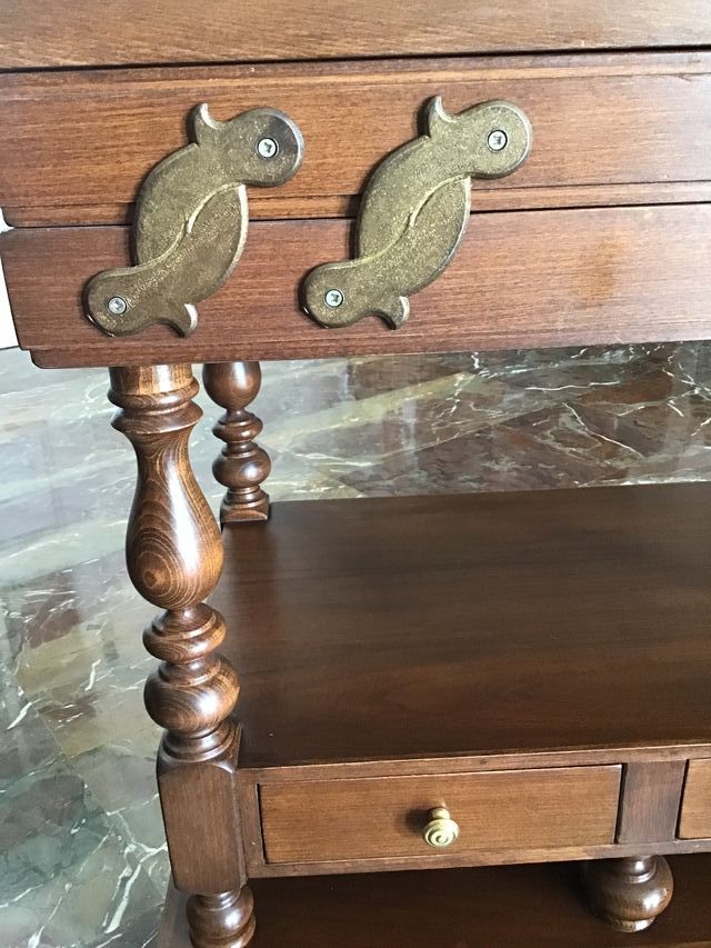 Mueble costurero madera con cajones