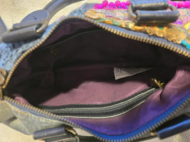 Bolso Desigual Denim Multicolor