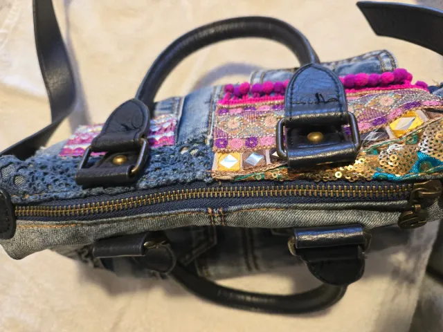 Bolso Desigual Denim Multicolor
