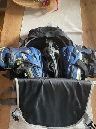 Patines Boomerang Azul Talla Ajustable