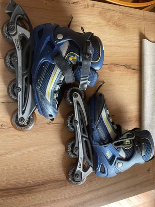 Patines Boomerang Azul Talla Ajustable