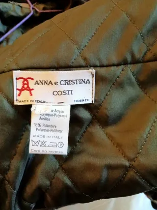 Giaccone Vintage Costi Firenze Floreale