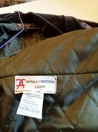 Giaccone Vintage Costi Firenze Floreale