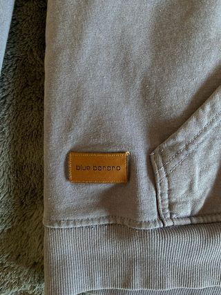 Sudadera Lila Blue Banana con Parche X