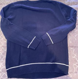 Jersey Valecuatro Mujer Cebra Azul