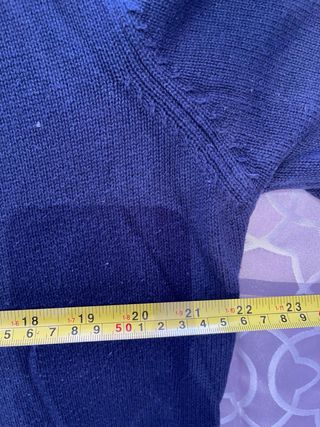 Jersey Valecuatro Mujer Cebra Azul