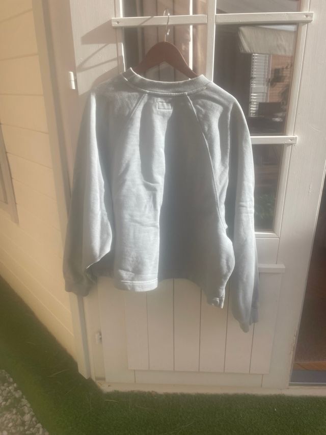 Sudadera RVCA mujer gris multicolor